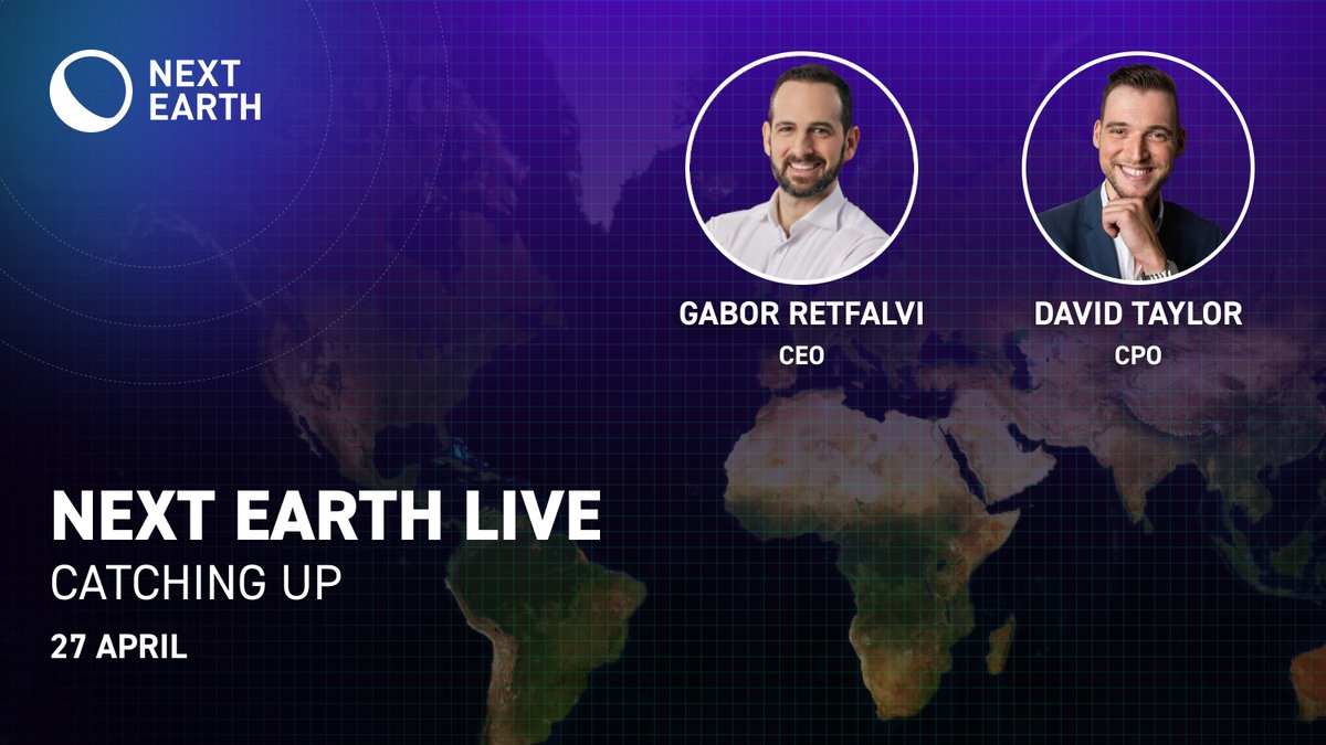 Next Earth (@nextearth_) on Twitter photo We dropped a few announcements on Discord, head over to our server if you want to see everything right now. 🥳
For starters, #NextEarthLive is back, join <a href="/GaborRetfalvi/">Gabor Retfalvi</a> and @davidtayloryo on the 27th of April to catch up with the latest Next Earth related news.
Exact time TBA. We dropped a few announcements on Discord, head over to our server if you want to see everything right now. 🥳
For starters, #NextEarthLive is back, join <a href="/GaborRetfalvi/">Gabor Retfalvi</a> and @davidtayloryo on the 27th of April to catch up with the latest Next Earth related news.
Exact time TBA.