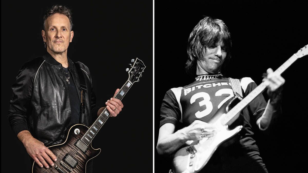 GuitarWorld's tweet photo. Vivian Campbell on Jeff Beck: “It was equally inspiring and depressing to witness him live. You go there thinking you’re a guitar player and leave realizing you’re a guitar owner!” https://t.co/YMW0Bb8ZEW https://t.co/gOqYnOXhb4
