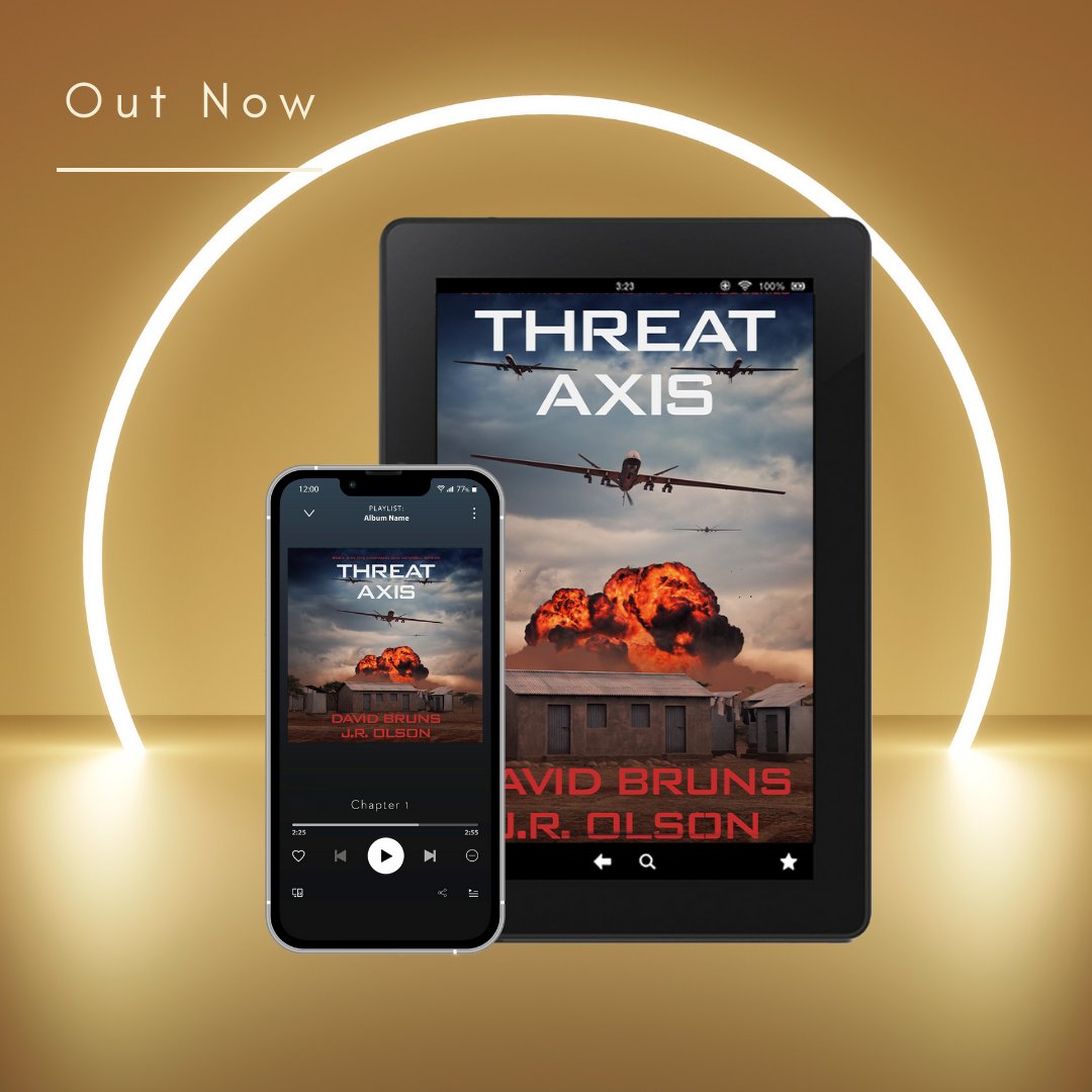 David Bruns' and J.R. Olson's Threat Axis is out now!

In the midst of a global manhunt, the leader of the world's largest private army sees his opportunity to upset the international order.

Order your copy or check out the audiobook now!
bit.ly/40w2WqH