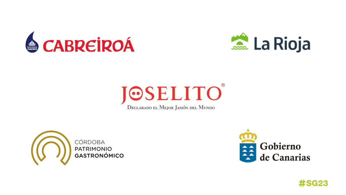 GrupoGourmets's tweet photo. @OstrasDSorlut @lantmannen #elencinardehumienta @_Balfego @alimentoparaiso @NespressoES @cervezas1906 @TerneraGallega @cabreiroa @lariojacapital @JamonJoselito @cordobagastro @AGRI_Gobcan @ComunidadMadrid gracias por participar en este #SG23 🙌 https://t.co/n3SVgsMoJn