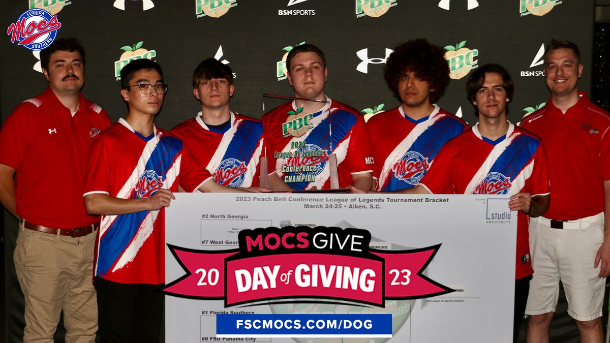 Together, great things happen when #MocsGive!

Your support helps fuel a championship culture here in the Mocs Esports program! Donate here: dayofgiving.flsouthern.edu/esports

#LetsGoMocs