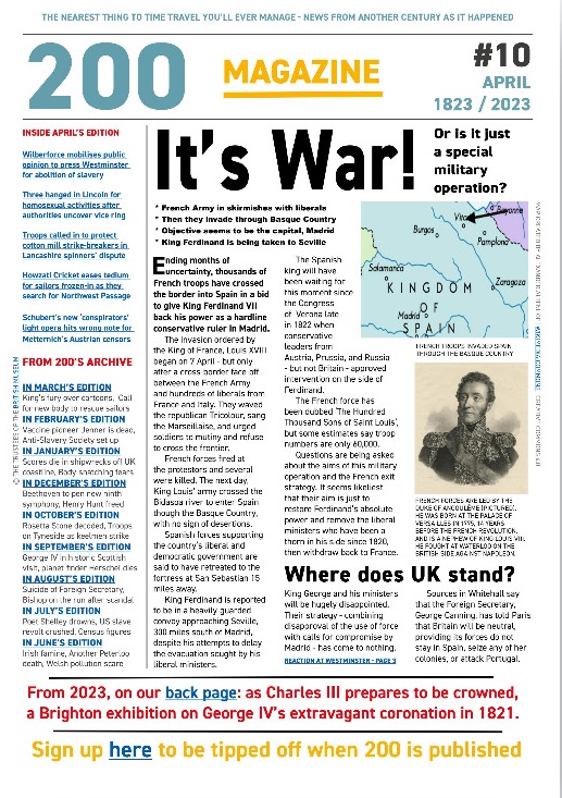 Reporting the news from 1823 tweet media