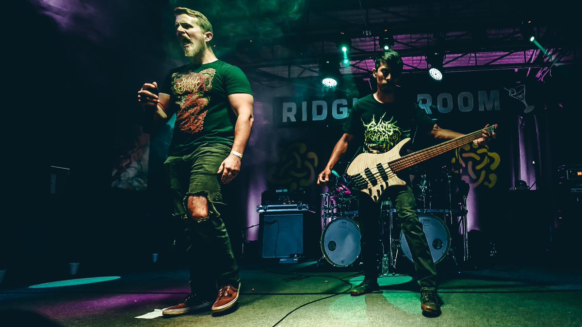 Renatus_Tx's tweet photo. Got some killer shots from our set at Chaos and Carnage 

Follow us on Spotify https://t.co/xAI9AYS6fx

Get some merch https://t.co/oKNmBAUROF

#metal #deathmetal #techdeath #blastbeats #breakdowns #mostpits #crowdsurf #dfw #chaosandcarnage #ridglea #bleh https://t.co/EHH4fWtRh8