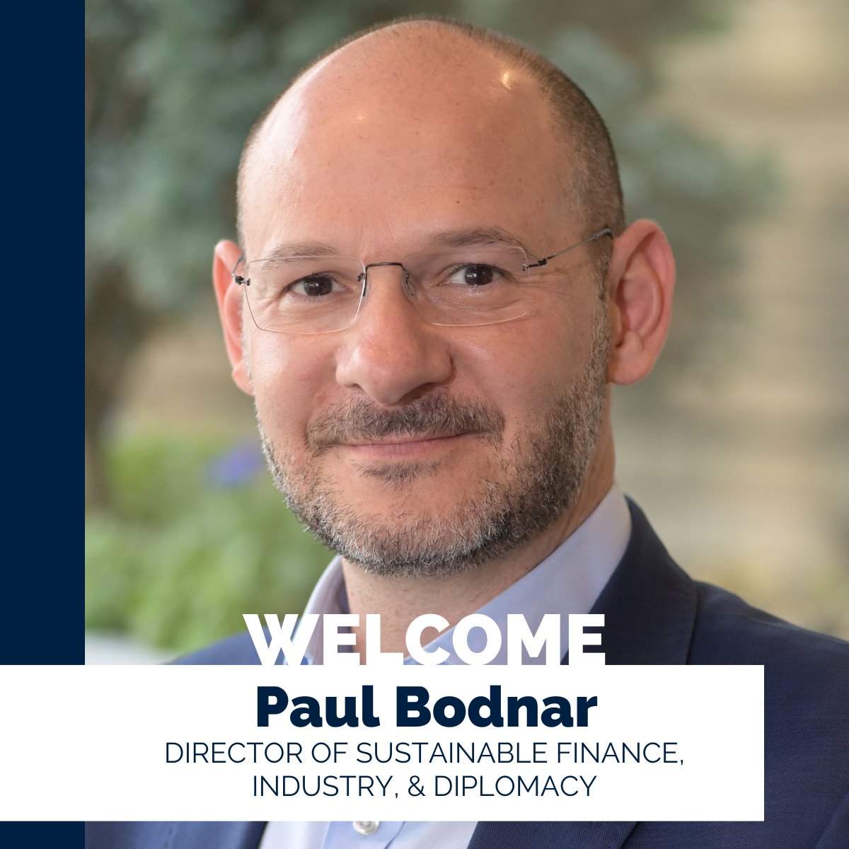 BezosEarthFund's tweet photo. Please join us in welcoming Paul Bodnar (@bodnarclimate) as the Bezos Earth Fund’s Director of Sustainable Finance, Industry, and Diplomacy. You can learn all about Paul’s background here → https://t.co/PFYR2SQMHY. 

Welcome to the team, Paul! https://t.co/qRAFCcQIi3