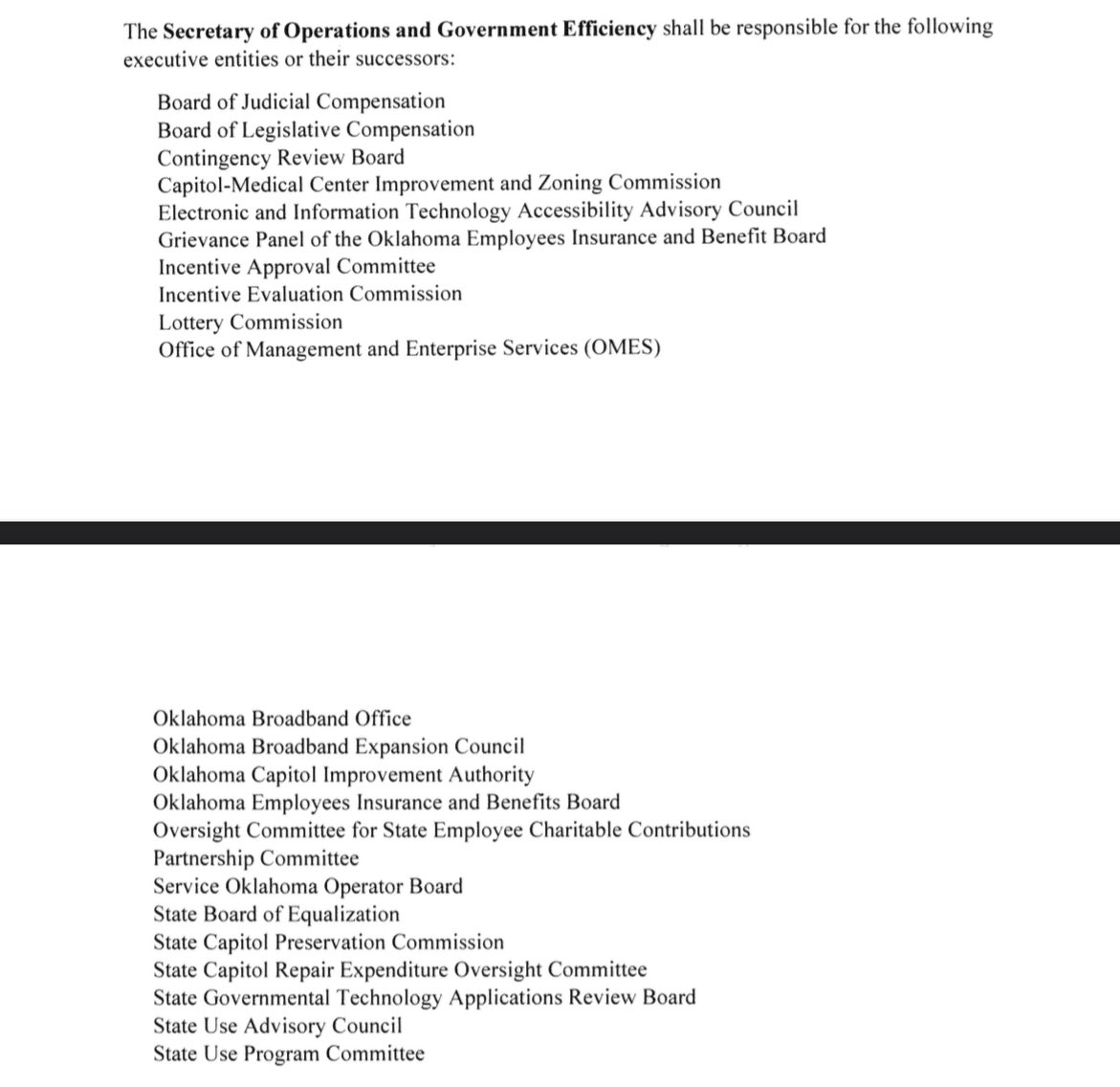 Reese Gorman on Twitter "Here’s what the new Secretary positions will