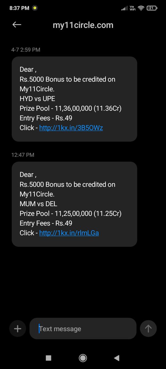 SumitMBagla's tweet photo. Receiving spam sms even after dnd registration and @Airtel_Presence closing dnd complaints stating no record of sms. Difficult to digest that spammers are able to spam without getting noticed https://t.co/5c29n7l1yF