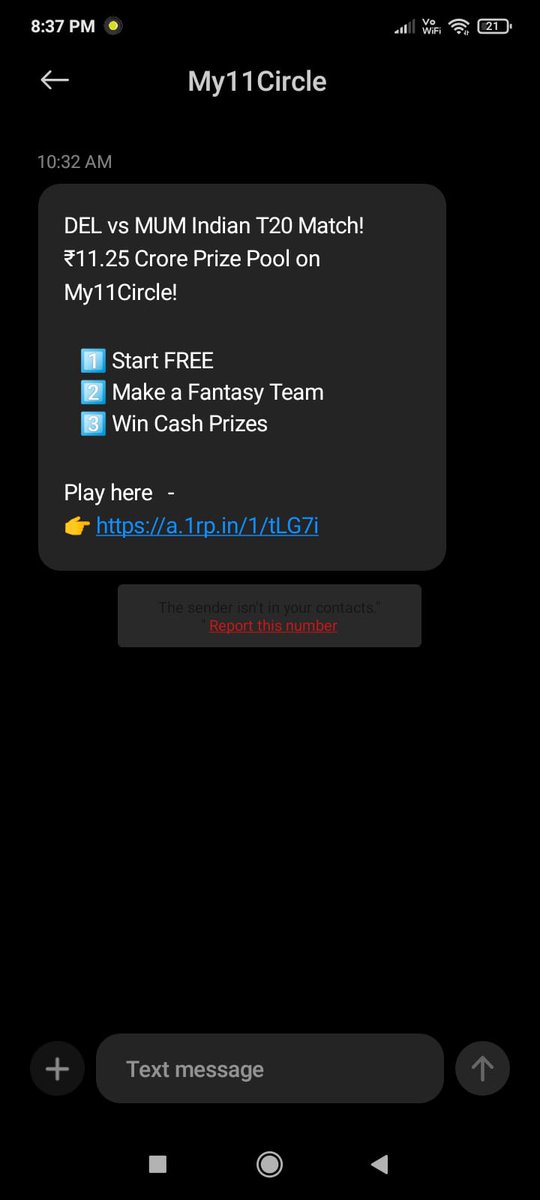 SumitMBagla's tweet photo. Receiving spam sms even after dnd registration and @Airtel_Presence closing dnd complaints stating no record of sms. Difficult to digest that spammers are able to spam without getting noticed https://t.co/5c29n7l1yF