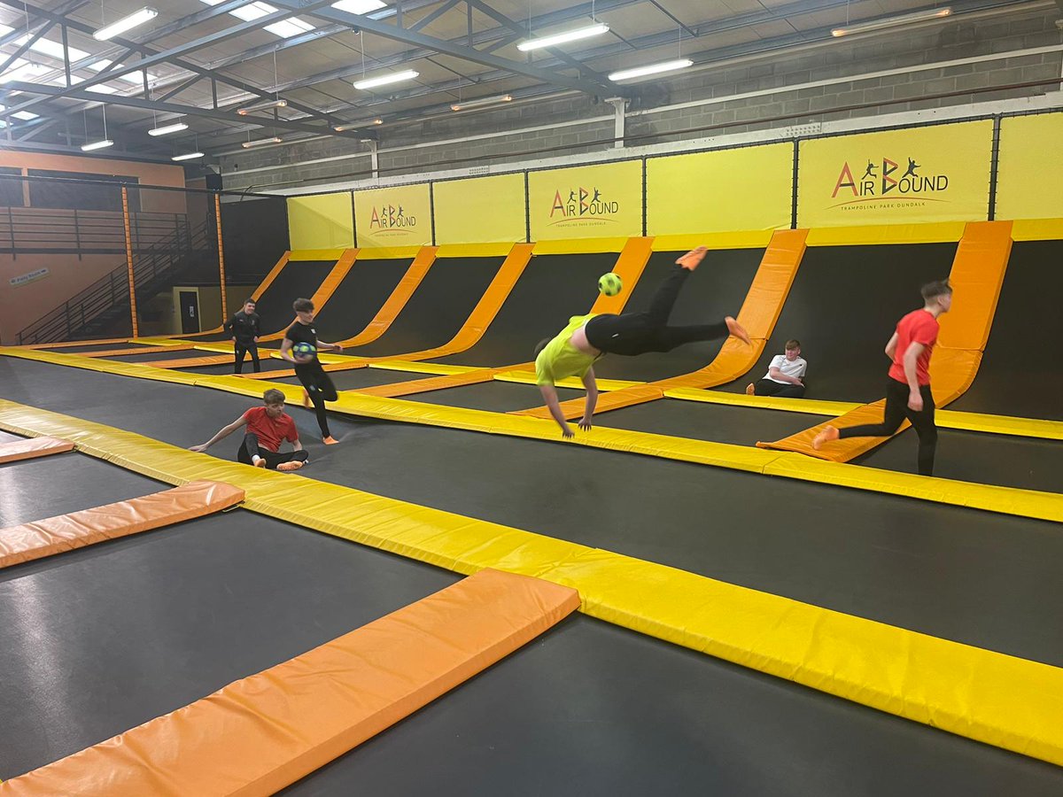 MaristTYs's tweet photo. Ty Activities 2023: Big thank you @airbounddundalk for hosting our ty students every Monday for Activities. Students are loving the experience and getting great workout! @maristdundalk https://t.co/YPcYa1Kg0z
