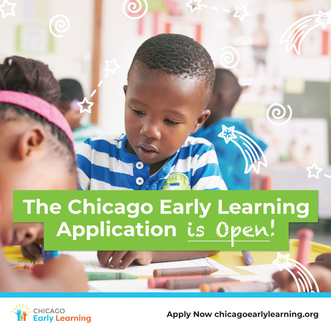 ChicagoLearning's tweet image. The Initial Application Period is now open for Fall 2023! Explore your options at Chicagoearlylearning.org
.
#CEL #chicagoearlylearning #preschool
