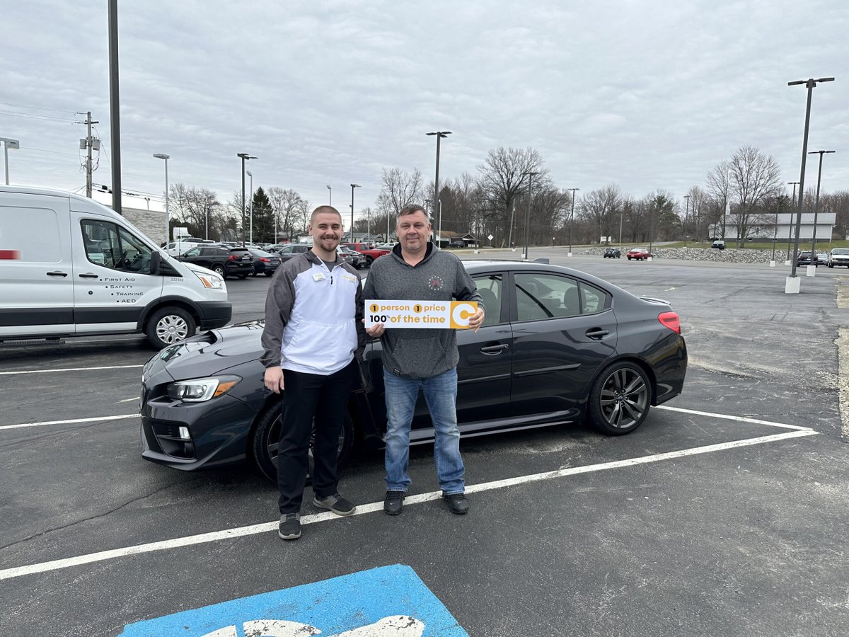 Chad M. of Niles, OH just bought a  2017  Subaru and saved More Cheddar! Find out what's in stock today at chddr.co/inventory