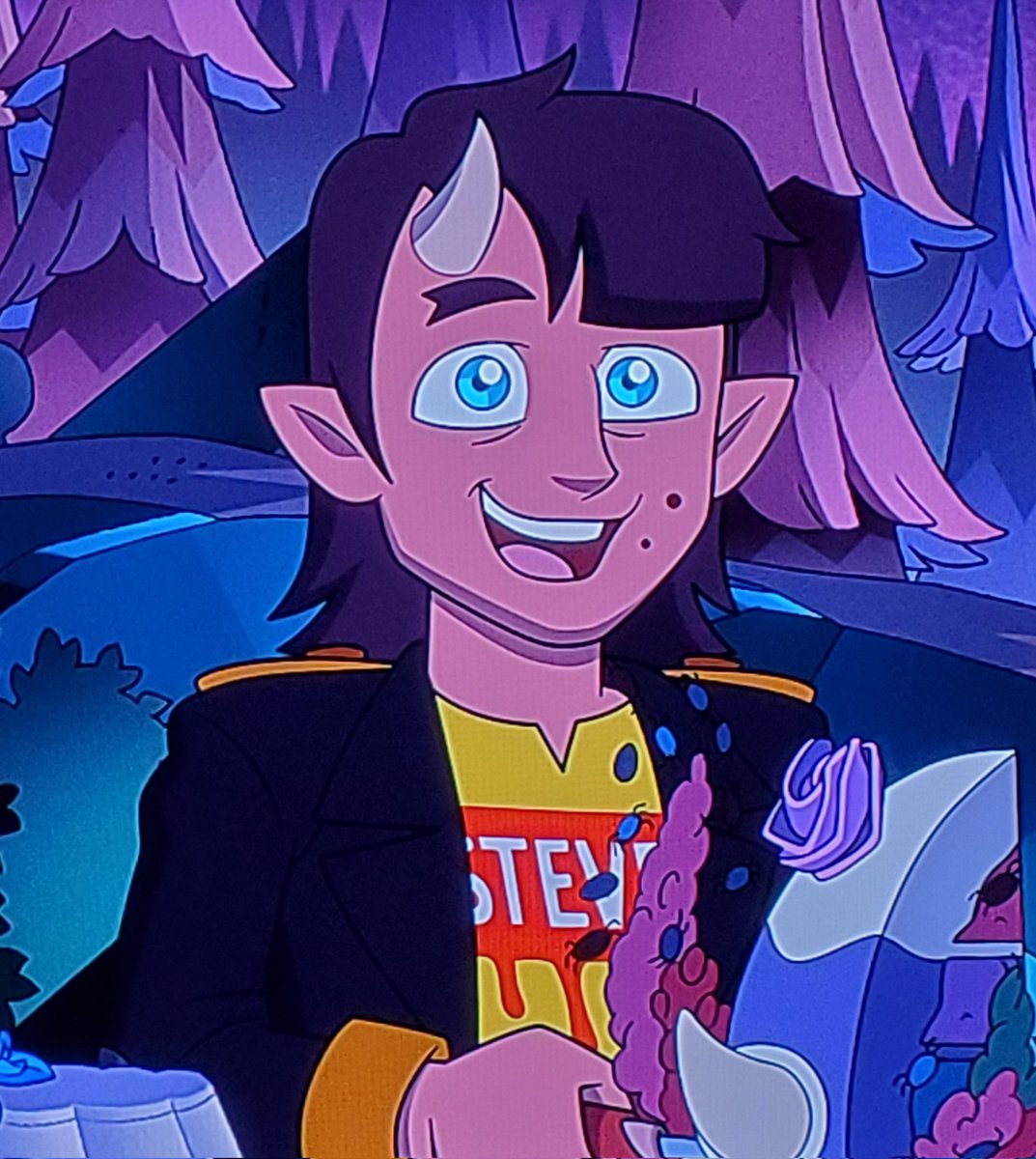 bibbledeebo's tweet photo. #TOHSPOILERS #TheOwlHouseFinale 

Also I fixed Steve bc his mullet looked weird and wearing gray mommy yoga pants https://t.co/f7ihxj5fVQ
