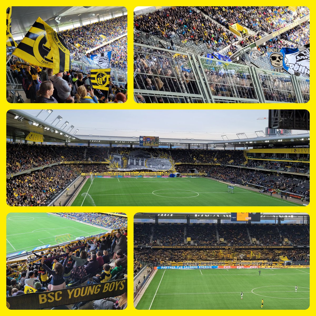 MomSfromSainT's tweet photo. 📆 10.04.2023
⚽ @BSC_YB 2 - 0 @gc_zuerich
🏟 Stade de Suisse
🌐 Suisse 🇨🇭
🏆 D1 Suisse
🎟️ 35 Fs = 35€
🍺 6 Fs = 6€ les 50cl
🛂 : en cours...
#groundhopping
#withBro&Co https://t.co/BNcU21ZzRu