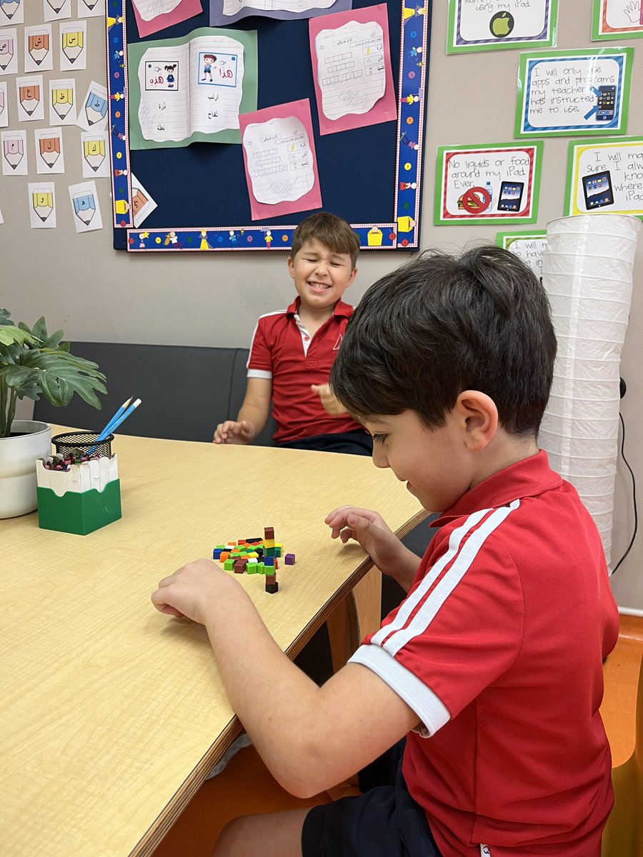 Lindquistical's tweet image. 1DL engaged in a fun way to understand the importance of graphs. After tracking how high they stacked, they noticed that we couldn’t figure out who did what and there were too many numbers not in order. @DAAElementary #engagingmath #criticalthinking #data