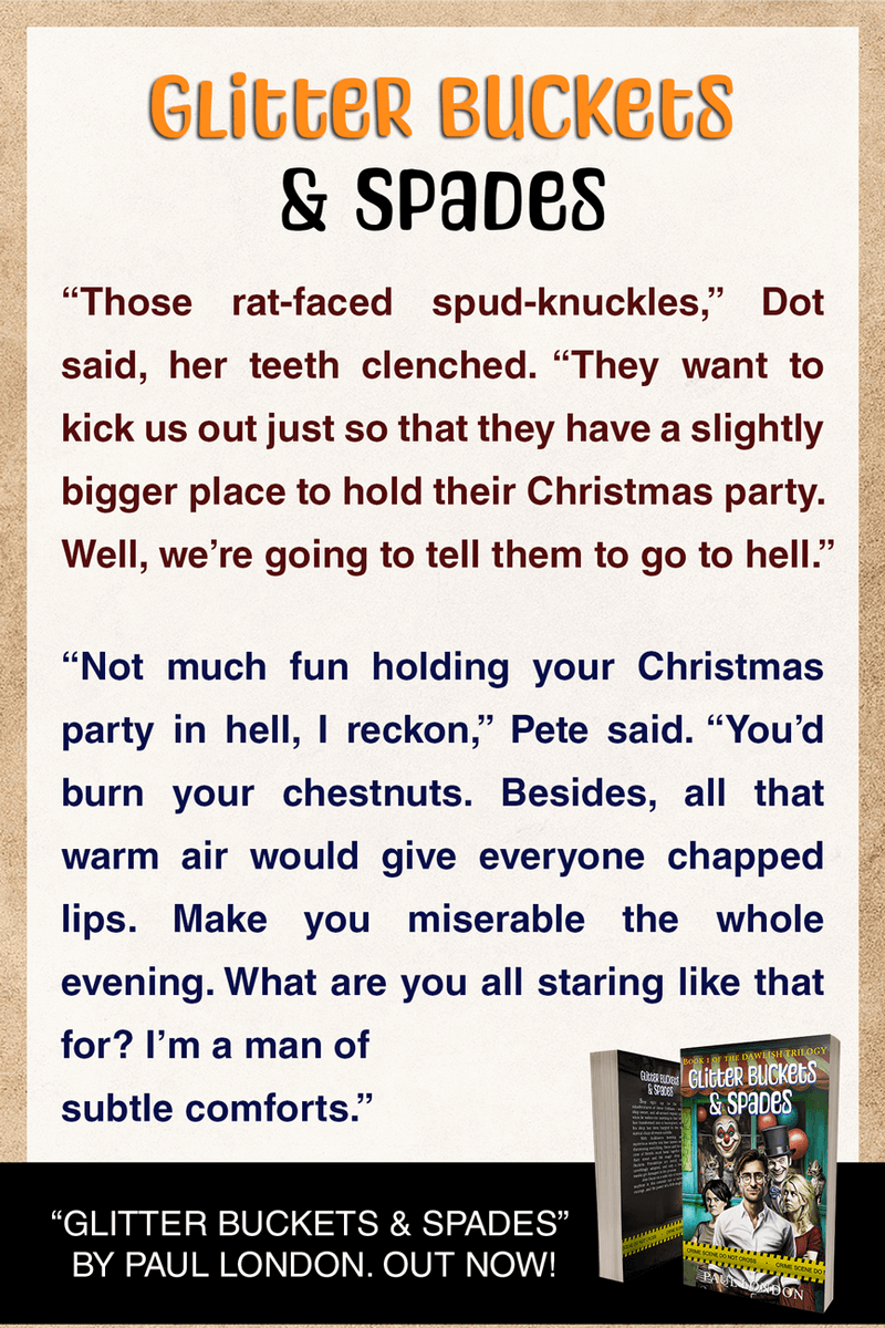 paul_writer's tweet photo. Another fun quote from "Glitter Buckets &amp; Spades"! When standing up to the power of mysterious Site B, how would you react? 🤔😁

#book #writing #reading #readingcommunity #writingcommunity #selfpublish #selfpublishing https://t.co/Of2Ut0wdZr