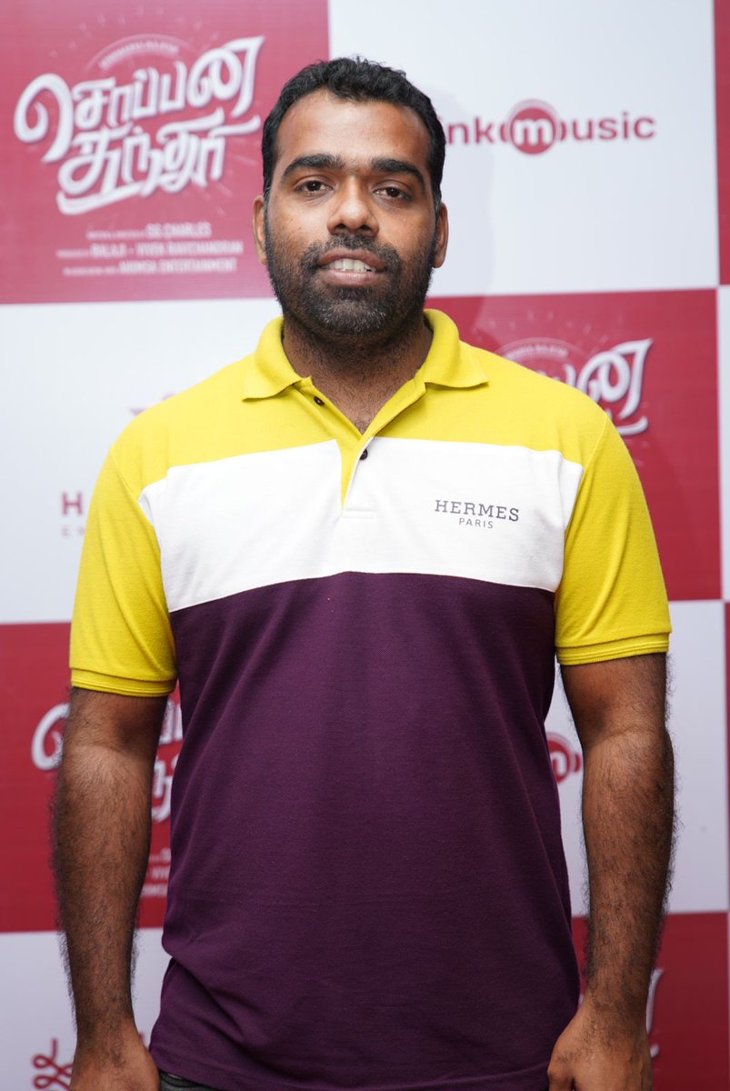 Future Filmss (@futurefilmss) on Twitter photo Actor <a href="/actor_azeem/">MOHAMED AZEEM</a> and Director
<a href="/Anand_RChandran/">Anand Ravichandran</a> at #SoppanaSundariPremiere!
#SoppanaSundari
#SoppanaSundariFrom14April
<a href="/aishu_dil/">aishwarya rajesh</a> <a href="/LakshmiPriyaaC/">Lakshmipriyaa Chandramouli</a> <a href="/SGCharles2/">SG Charles</a> <a href="/Hamsinient/">Hamsini Entertainment</a> <a href="/HueboxStudios/">Huebox Studios</a> <a href="/ahimsafilms/">Ahimsa Entertainment</a> <a href="/thinkmusicindia/">Think Music</a> <a href="/proyuvraaj/">Yuvraaj</a> Actor <a href="/actor_azeem/">MOHAMED AZEEM</a> and Director
<a href="/Anand_RChandran/">Anand Ravichandran</a> at #SoppanaSundariPremiere!
#SoppanaSundari
#SoppanaSundariFrom14April
<a href="/aishu_dil/">aishwarya rajesh</a> <a href="/LakshmiPriyaaC/">Lakshmipriyaa Chandramouli</a> <a href="/SGCharles2/">SG Charles</a> <a href="/Hamsinient/">Hamsini Entertainment</a> <a href="/HueboxStudios/">Huebox Studios</a> <a href="/ahimsafilms/">Ahimsa Entertainment</a> <a href="/thinkmusicindia/">Think Music</a> <a href="/proyuvraaj/">Yuvraaj</a>