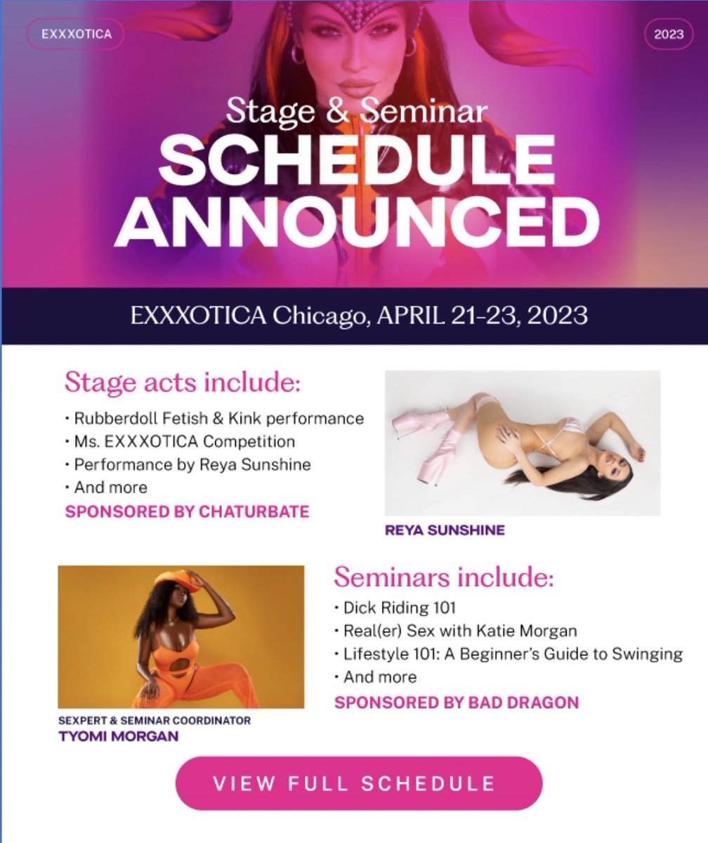 Reya Sunshine 💕 on Twitter "RT EXXXOTICA EXXXOTICA Chicago Stage and