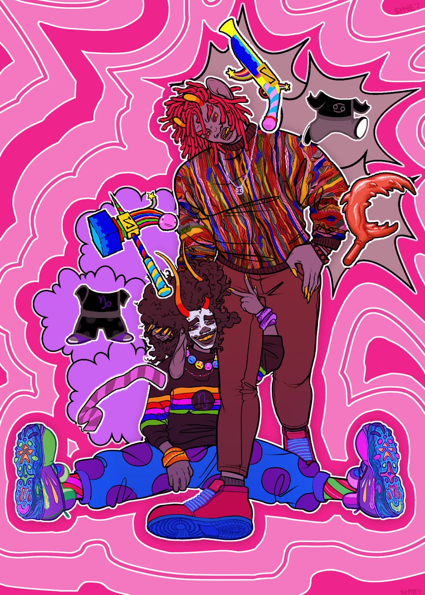 shjiyemis's tweet photo. My piece for #captchavogue22 I won't lie im not exactly proud of it cause I feel like there's something missing in the background but this was a super fun thing to do!!
#gamzeemakara #karkatvantas #gamkar #homestuck #HOM3STUCK

[Go to @captchavogue to see the whole zine!!] https://t.co/fF40LUaJBr