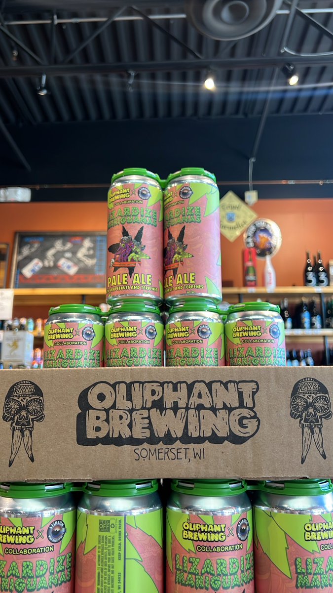 Free tasting tonight from 4 until 7! Come grab a refreshing taste of our @oliphantbrewing #collaboration with #grapefruit as well as other #tasty treats!