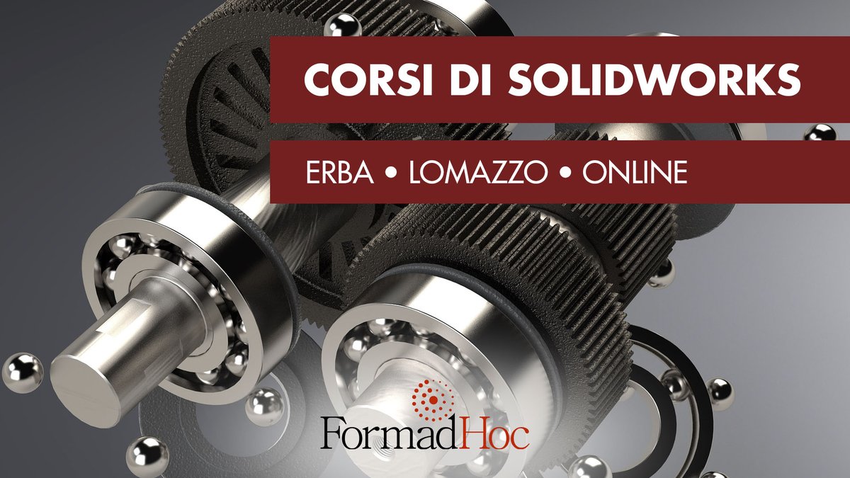 FormadHoc's tweet image. I nostri corsi collettivi di Solidworks sono in partenza nelle sedi di Erba, Lomazzo e online: bit.ly/corsi-solidwor…

#Solidworks #CAD #CAD3D #CorsiSolidworks #CorsiSolidworksErba #CorsiSolidworksLomazzo #CorsiSolidworksComo #CorsiSolidworksOnline