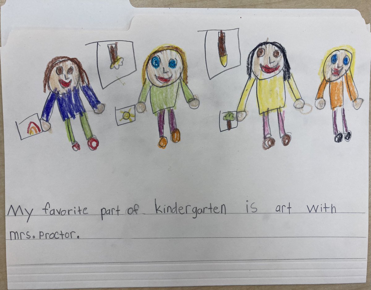 It’s almost time to welcome the kindergarten class of 2023-2024 <a href="/haycockcougar/">Haycock Elementary</a>! Our current kindergarten class is creating welcome folders showcasing how awesome K is! <a href="/FCPS_Kinder/">FCPS_Kindergarten</a> @PrincipalBeaty <a href="/fcpsnews/">Fairfax Schools 🌟</a>