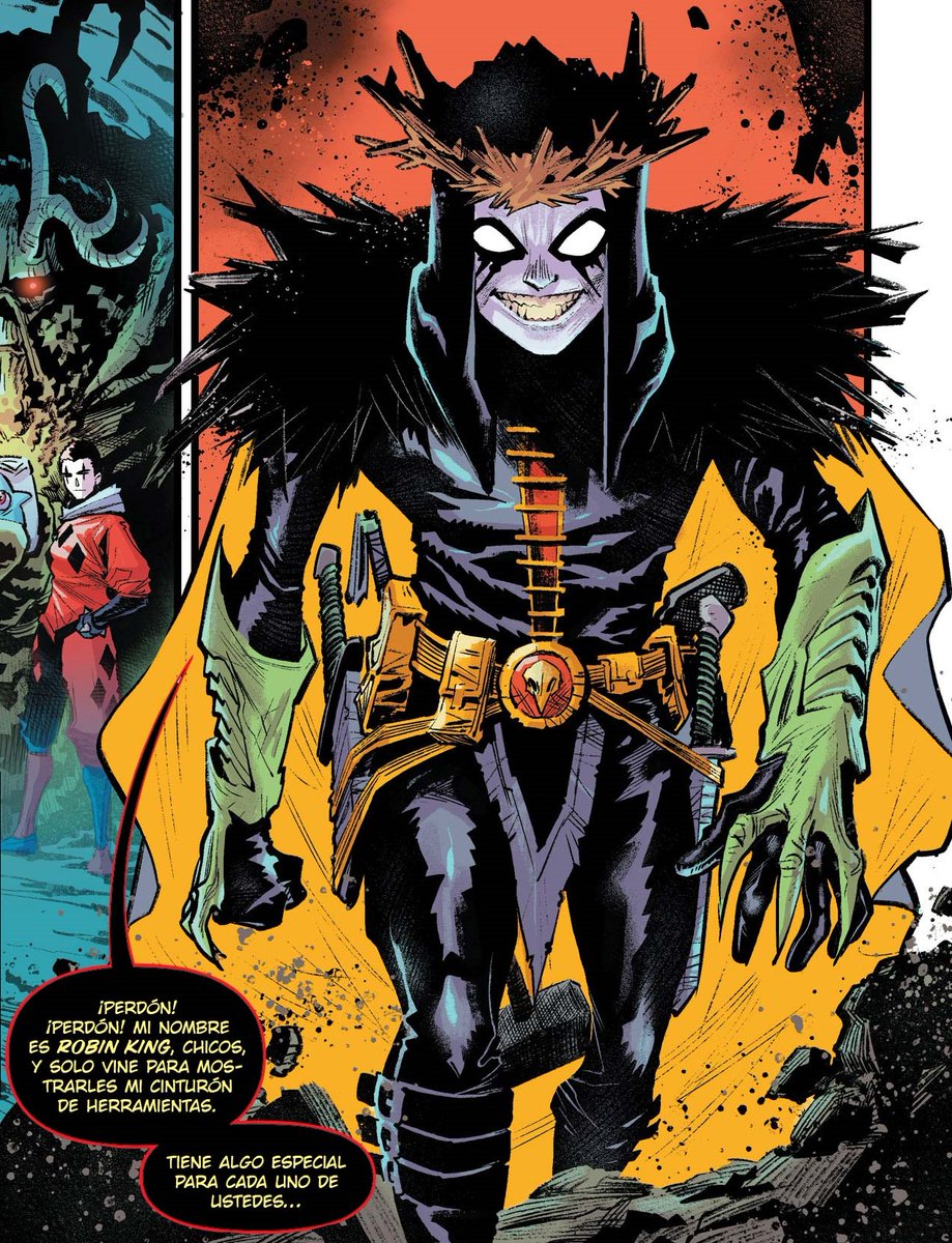 comixmenpodcast's tweet photo. #MartesDeSupervillanos Hoy #RobinKing
1a. Aparición: Dark Nights: Death Metal No. 2 con fecha de portada de septiembre de 2020.
Creadores: #ScottSnyder y #GregCapullo
#BruceWayne #DarkMultiverse #TheBatmanWhoLaughs #DCComics #DCUniverse #DCSupervillains #DC https://t.co/Xlh0BqEBIs