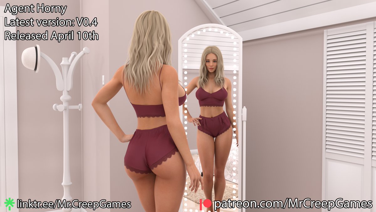 Agent Horny V0.4 Released patreon.com/posts/agent-ho…

#3dmodeling #3dcg #3dart #3dartwork #3Dartist