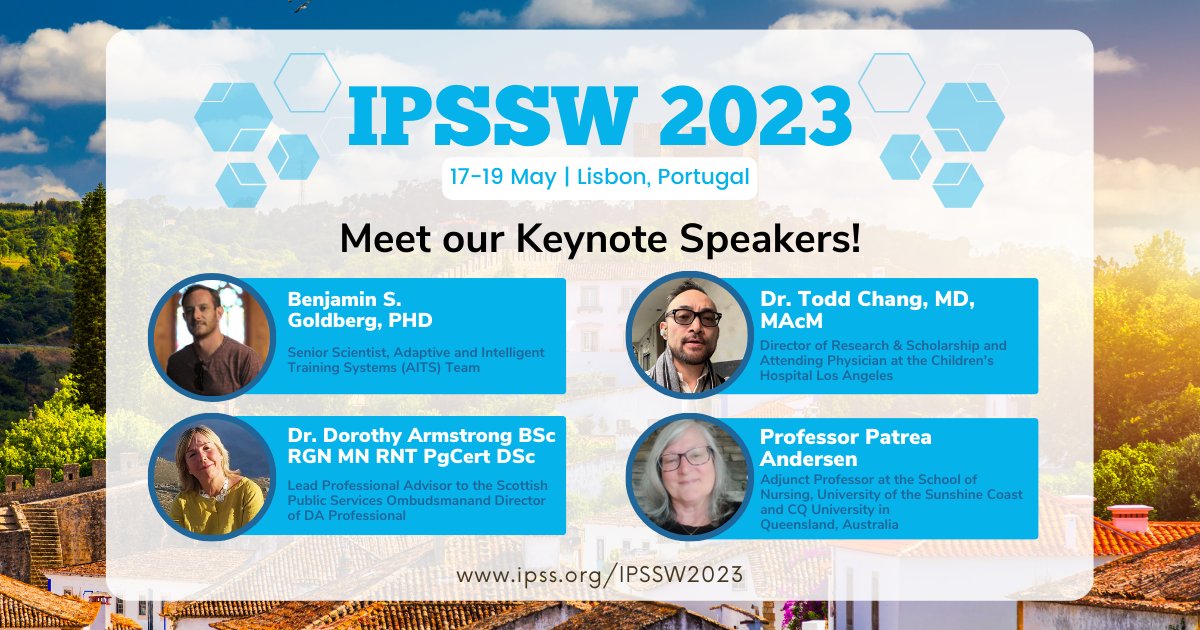 IPSSorg's tweet photo. Have you registered for the world's largest meeting dedicated exclusively to pediatric and perinatal simulation? Experience in-depth simulation discussion with keynote speakers, workshops, oral/poster presentations and more at IPSSW 2023! Register at https://t.co/3P5jOUxTnj! https://t.co/bRsXhk2l15