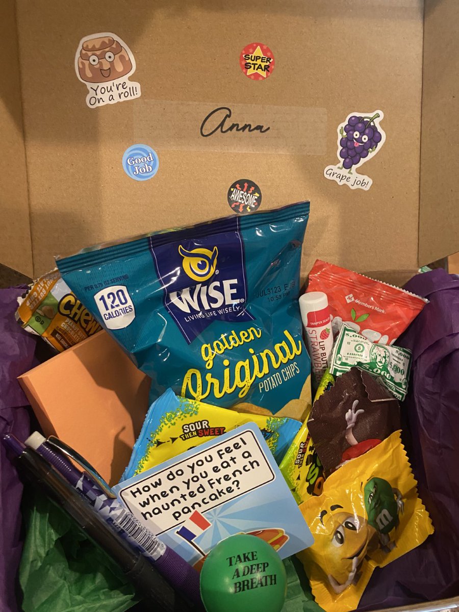 MichaelSilver employees working from home recently received a care package in the mail for all of their hard work they have been putting in during busy season. I loved getting this token of appreciation from the company even while working from home!
