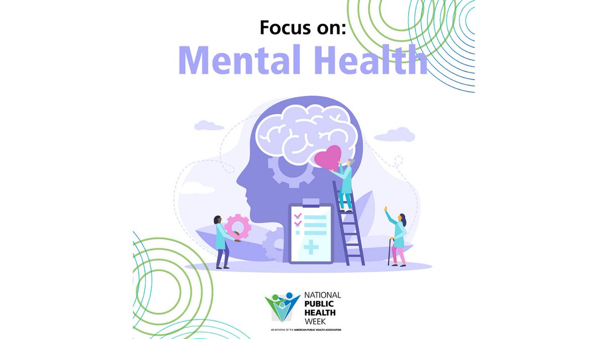 sheccc_ms's tweet photo. Day 4 of #NPHW2023 theme was mental health. We are in a critical time. Shortly after the COVID-19 pandemic millions of cases of mental illnesses ranging from depression to social isolation have been on the rise. Stay tuned for some resources! #bphi #blackpublichealthinfluencer https://t.co/hegdKOMmeS