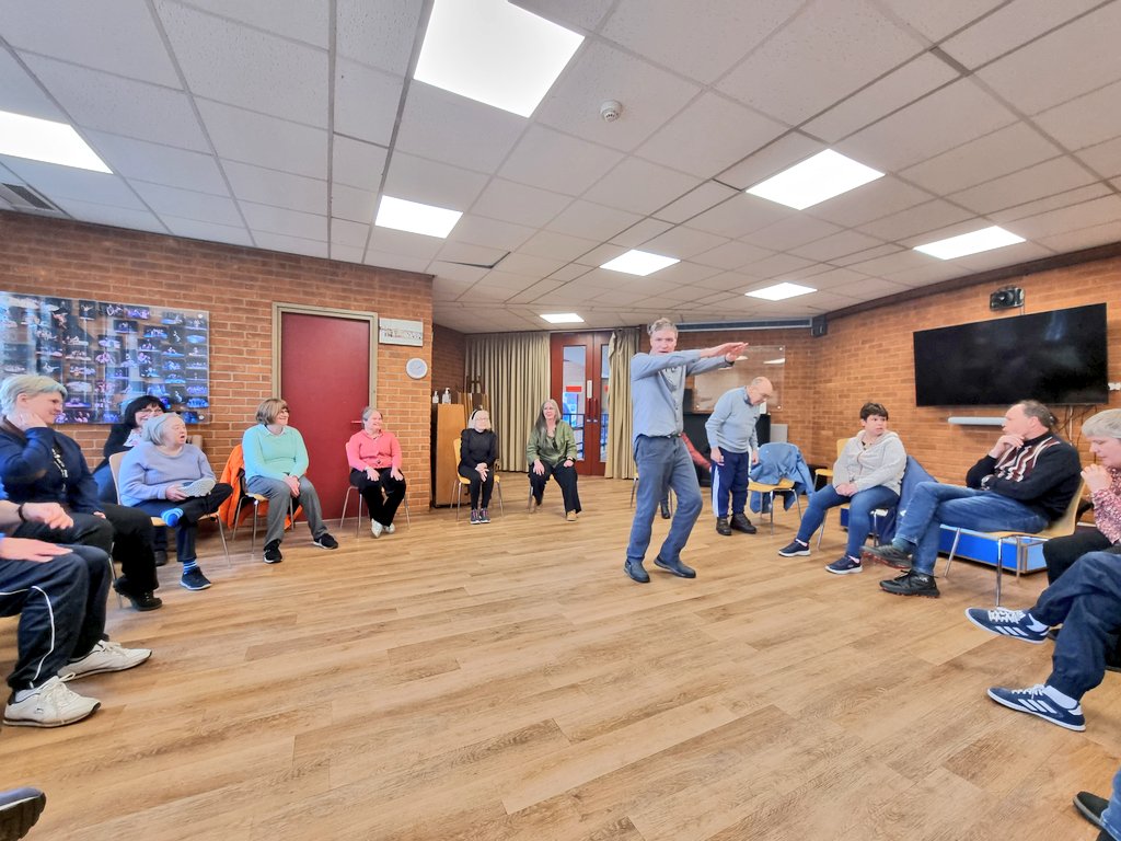 NVBorderlines's tweet photo. #WeAreBack is what #Strathcross wanted to announce to the #world today! And we love having you back @NewVicTheatre #Welcome Stay tuned for our future projects! #Theatre #games @SusanEMoffat @BenjoBD @Aida_S_Haughton @NewsNBC @SoTCityCouncil https://t.co/NJx5mIdOHM