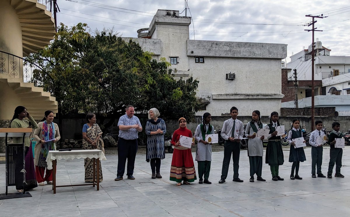 Amazing memories of our final celebration day at Sneha with the College team