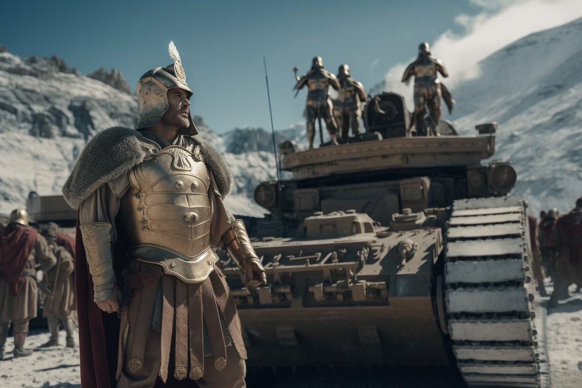 ⚔️ #NFTGiveaway ⚔️

"Hannibal Crosses the Alps" - 1/1 #NFT depicting the famous Carthaginian General crossing the alps with 37 "Elefant" tank destroyers (.15 $ETH) 🔥

1⃣ LIKE/RT 
2⃣ Follow: <a href="/Historic_Crypto/">historic-crypto.eth</a> 
3⃣ Comment your favorite piece from "Strange History" 🔗👇 Tag friends