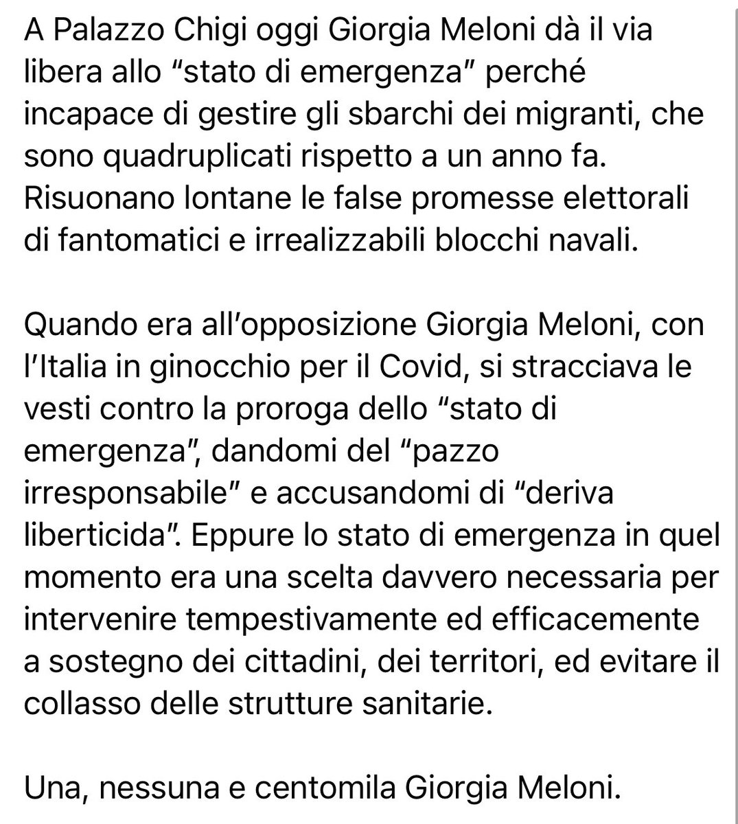 Giuseppe Conte tweet media