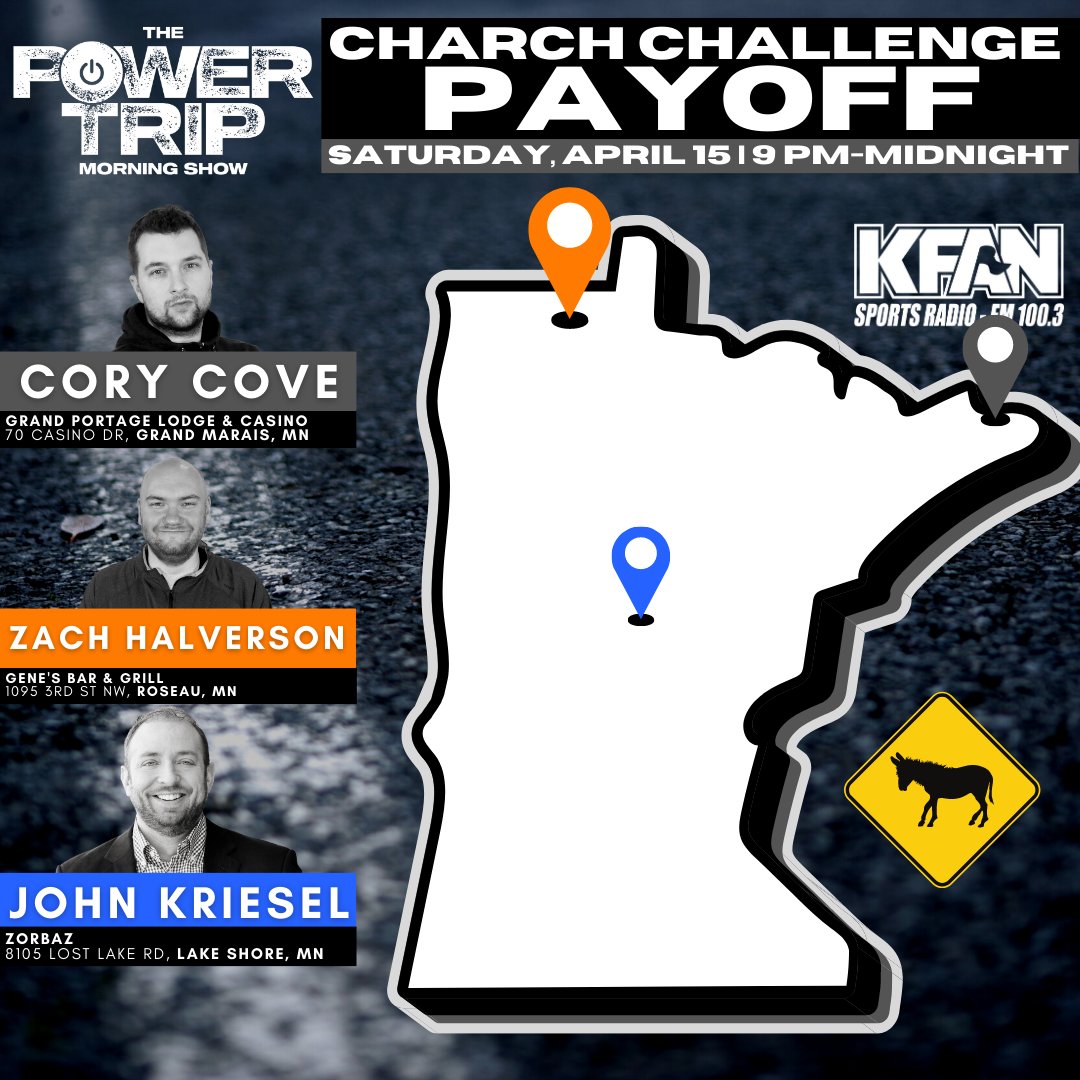 Power Trip KFAN tweet media