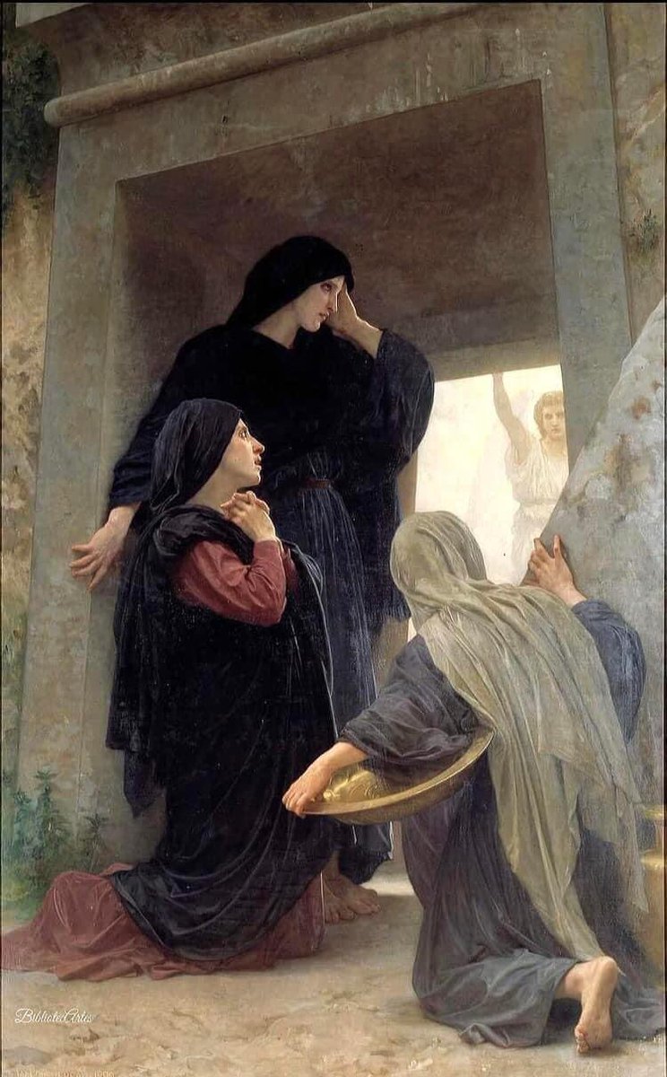 Arteymas_'s tweet photo. “Las mujeres santas del Sepulcro”, 1890, por el artista  William Adolphe Bouguereau.

Óleo sobre lienzo
Ubicado en el Museo Real de Bellas Artes, Amberes, Bélgica. https://t.co/VMvARjUR93