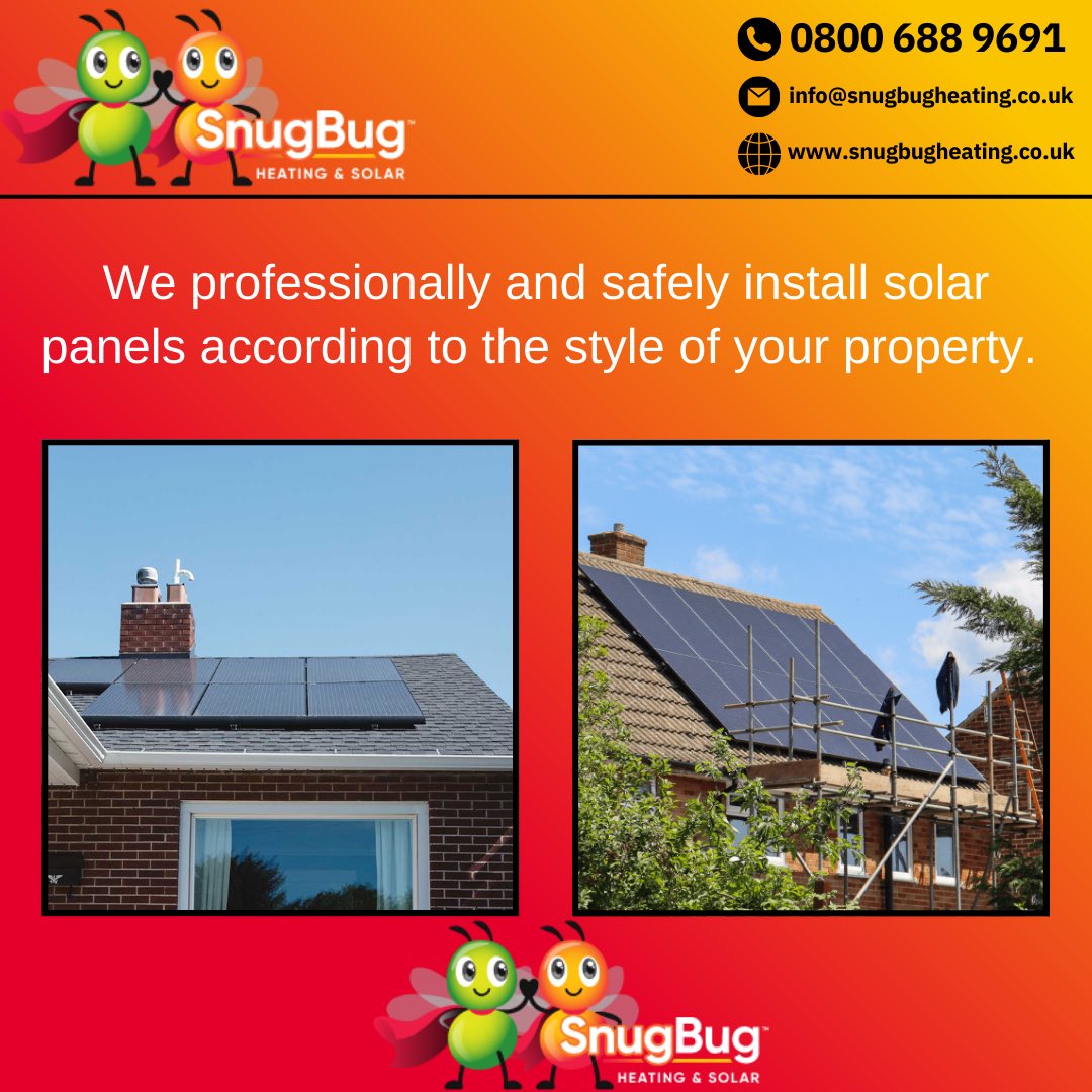 HeatingSnugbug's tweet photo. 🔋 Solar power installation and maintenance available now! ☀️

Contact Us: 
📞 0800 688 9691

#solar #heating #solarpv #energybills #energyeffcient #business #ukbusiness #uknetworking #smarthome #energycrisis #heatingbills #costeffective #solar #green #renovation #interiordesign https://t.co/exOPncv0Ws