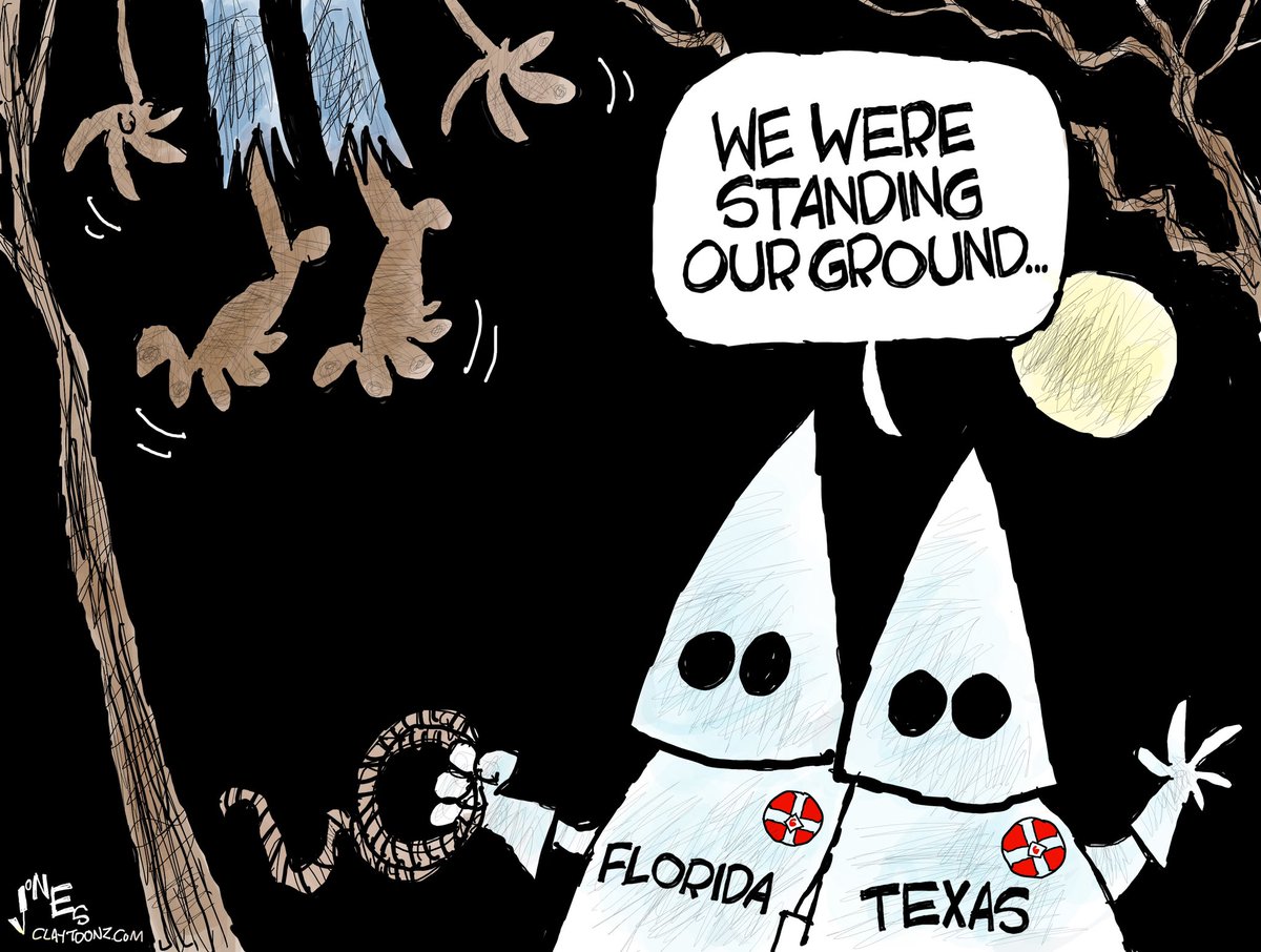 In some Red states, “Stand Your Ground” laws is a right to execute black people. #StandYourGround #GregAbbott #DanielPerry #GarrettFoster #TrayvonMartin #BlackLivesMatter #BLM #Texas #Florida #Racism