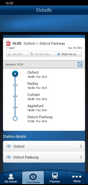 EVTamlyn's tweet photo. Investigating the #GWR rail replacement bus service from #RAD to #DID. Think the scheduling time is rather optimistic with the Botley Rd disrupted... https://t.co/4XC4WhkAOX