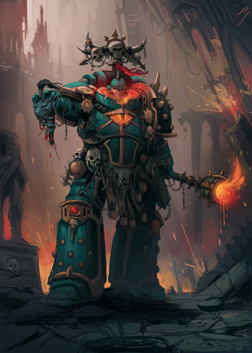NotramIlopak's tweet photo. 😵👁️A Son of Horus collecting heads. A commission I painted for Andrew Console.
-
#WarhammerCommunity #WarhammerArt #warhammer40k https://t.co/NR55RIsrxk
