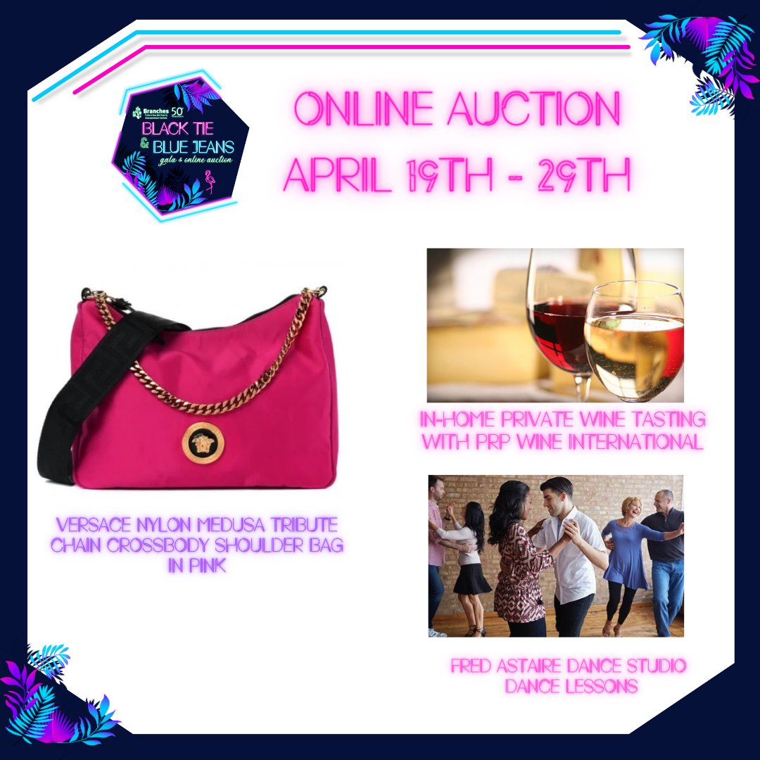 BranchesFL's tweet photo. Branches' 2023 Black Tie & Blue Jeans Gala’s Online Auction is quickly approaching! Check out these items that will be available for #bidding starting April 19th! Please support this year’s auction, THANK YOU!!
#Branchesfl https://t.co/N6fHVVHYcB