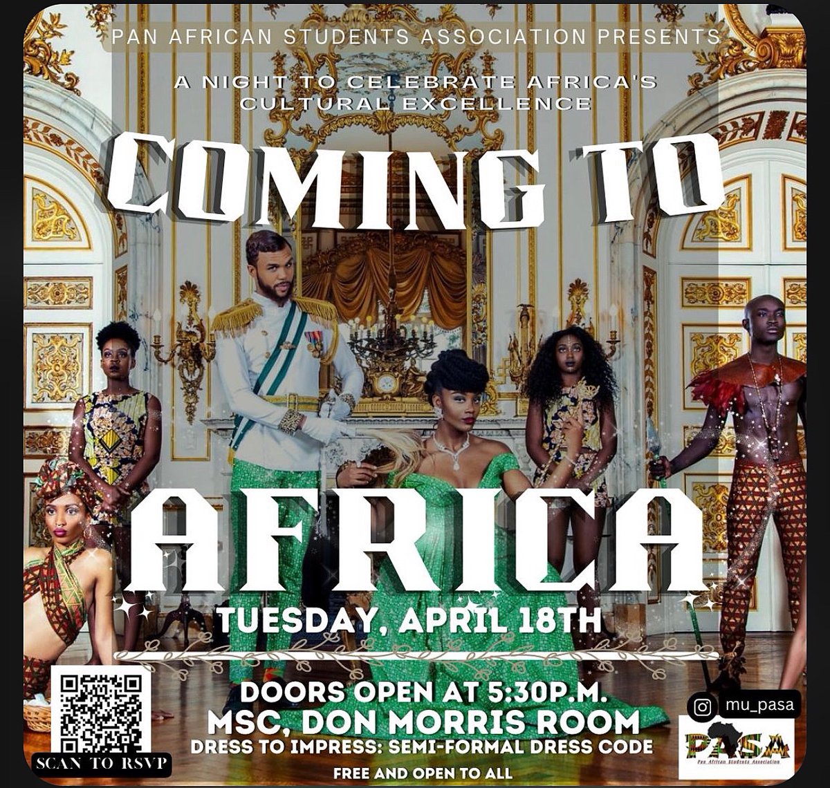 mu_caas's tweet photo. PASA has their biggest event of the year next Tuesday!! 

@marshallu #schoolactivities #freetoall https://t.co/447ZcNDzzd