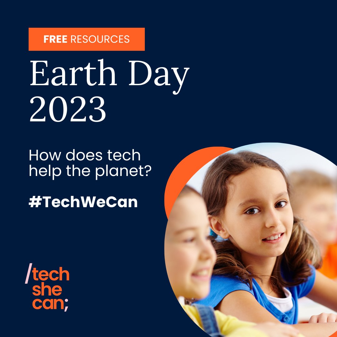 🌎Teachers: looking for some Earth Day activities for the first week back after the holidays?

We have a range of FREE resources for ages 5 to 14. They help pupils understand how tech is used to help the planet and discover careers in this area.

#edutwitter #EarthDay2023 🧵1/4