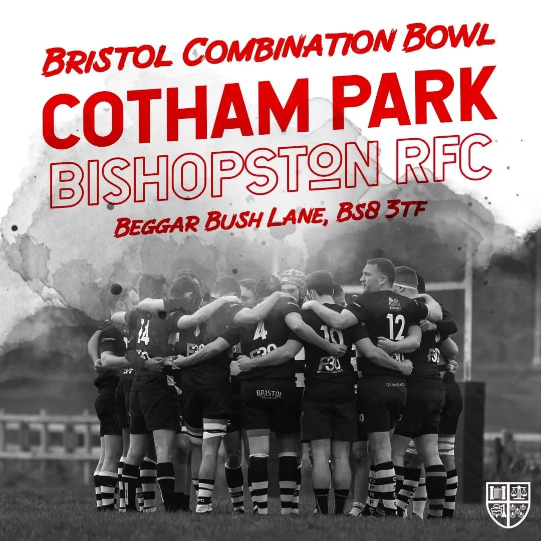 Cotham Park Rugby Club 💙 (@cothampark) on Twitter photo 🥣 FIXTURE 🥣
🆚 <a href="/bishopstonrfc/">Bishopston RFC</a>
🏆 Bristol Combination Bowl
📍 Beggar Bush Lane, BS8 3TF
🗓️ Wednesday 12th April
⏰ 7:15pm kick-off 🥣 FIXTURE 🥣
🆚 <a href="/bishopstonrfc/">Bishopston RFC</a>
🏆 Bristol Combination Bowl
📍 Beggar Bush Lane, BS8 3TF
🗓️ Wednesday 12th April
⏰ 7:15pm kick-off