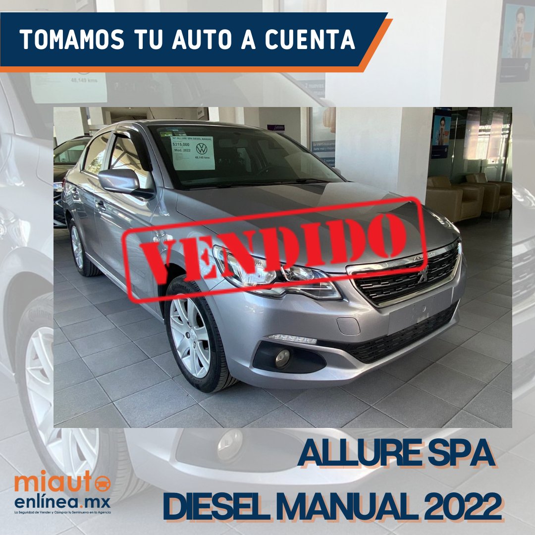 ¡Vendido!

Te invitamos a visitar nuestra página miautoenlinea.mx d #seminuevos #SeminuevosDeAgencia #SeminuevosGarantia #SeminuevosDeCalidad #VendoMiSeminuevo #SeminuevoACredito #AutoACredito #MiAutoEnLinea #Peugeot301 #TecnologíaAlemanadeSanJuan