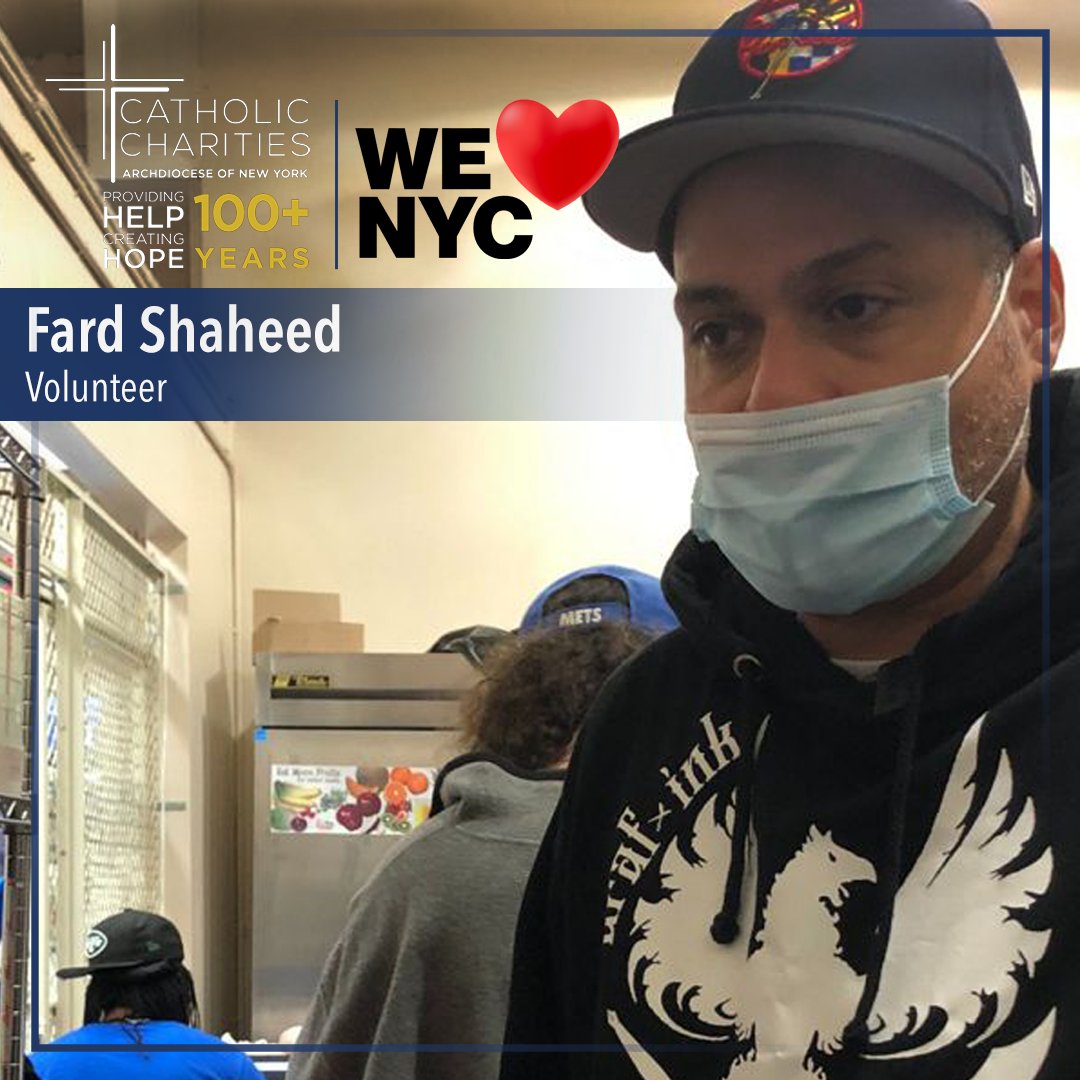 CathCharitiesNY's tweet image. It's almost time for #NationalVolunteerWeek! 

Fard Shaheed, a Catholic Charities volunteer, is a doer who distributes food to needy Bronx families and was featured as the New Yorker of the Week by Spectrum Channel One News.

#TeamCatholicCharities
#doers
#welovenyc

@welovenyc_