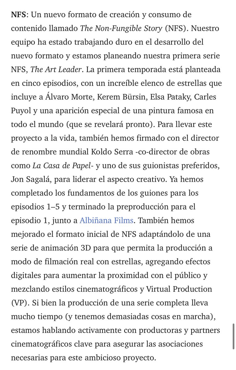 TheBursinSpain's tweet photo. 🇪🇸 Kerem Bürsin participará junto a Álvaro Morte y Elsa Pataky, entre otros, en "The Art Leader", la primera serie NFS del proyecto "The Olyverse" bajo la dirección de Koldo Serra

🇺🇸 Kerem Bürsin will participate alongside Álvaro Morte and Elsa Pataky among others in "The Art Leader" the first NFS series from "The Olyverse" project under the direction of Koldo Serra

#KeremBürsin