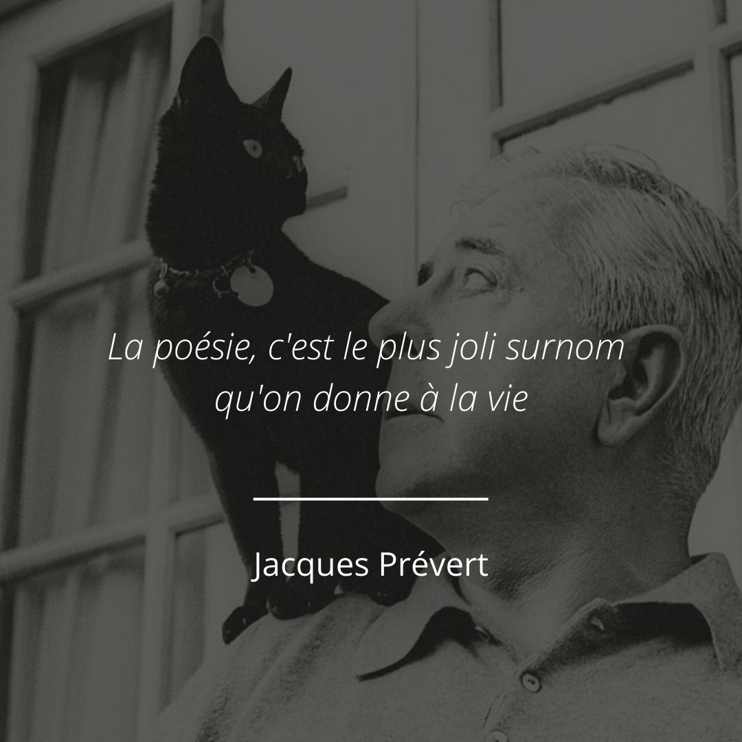MinistereCC's tweet photo. #CeJourLà 📚 | Jacques Prévert disparaît le 11 avril 1977. 

Surréaliste inclassable, il joue avec les mots, les détournant, les opposant ou les associant pour leur donner un nouveau sens teinté d'humour. https://t.co/lybTjjJ2XD