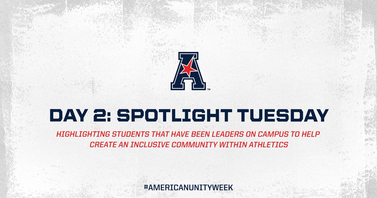 American_Conf's tweet image. #AmericanUnityWeek Day 2: Spotlight Tuesday

Head to our Instagram Story @american_conf and share with us a fellow student that has been a leader on campus to help create an inclusive community