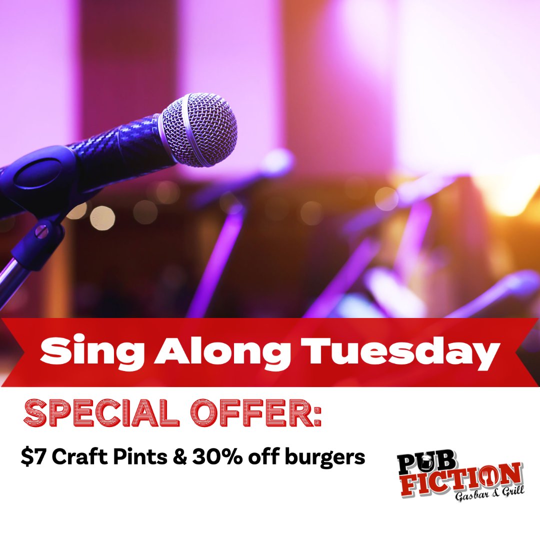 Tuesdays are a treat at Pub Fiction! 🎉

Check out pubfiction.ca for today's offers!