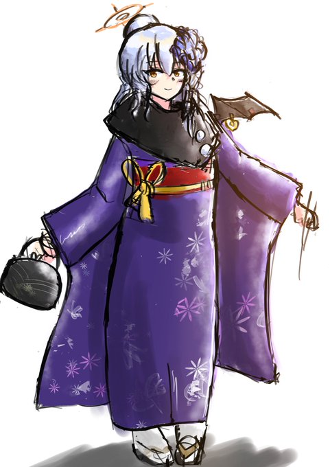 [毎日お絵描き]16日目
ブルアカより正月ハルナです
今日は割と可愛く描けた 